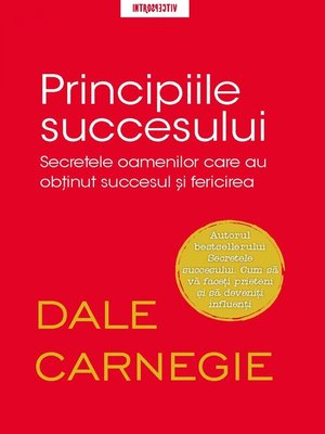 cover image of Principiile Succesului